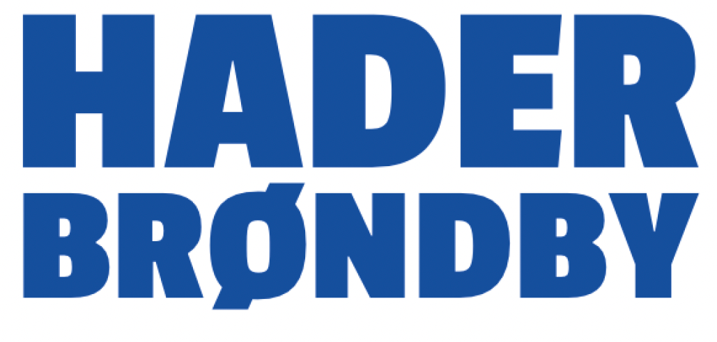 Hader Brøndby t-shirt, anti 1964 trøje, hader brøndby logo