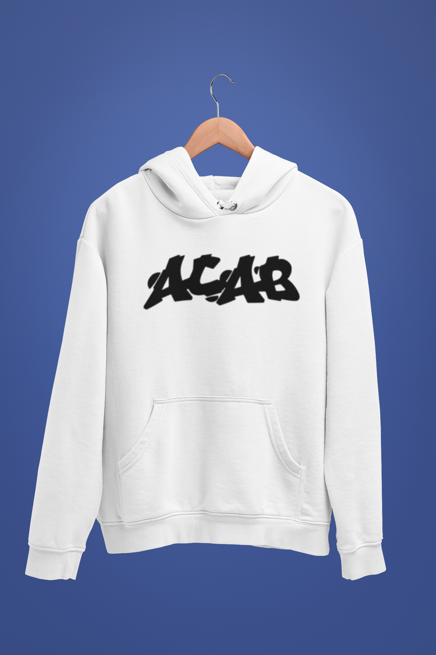 ACAB hvid hoodie ACAB TRØJE Tøj