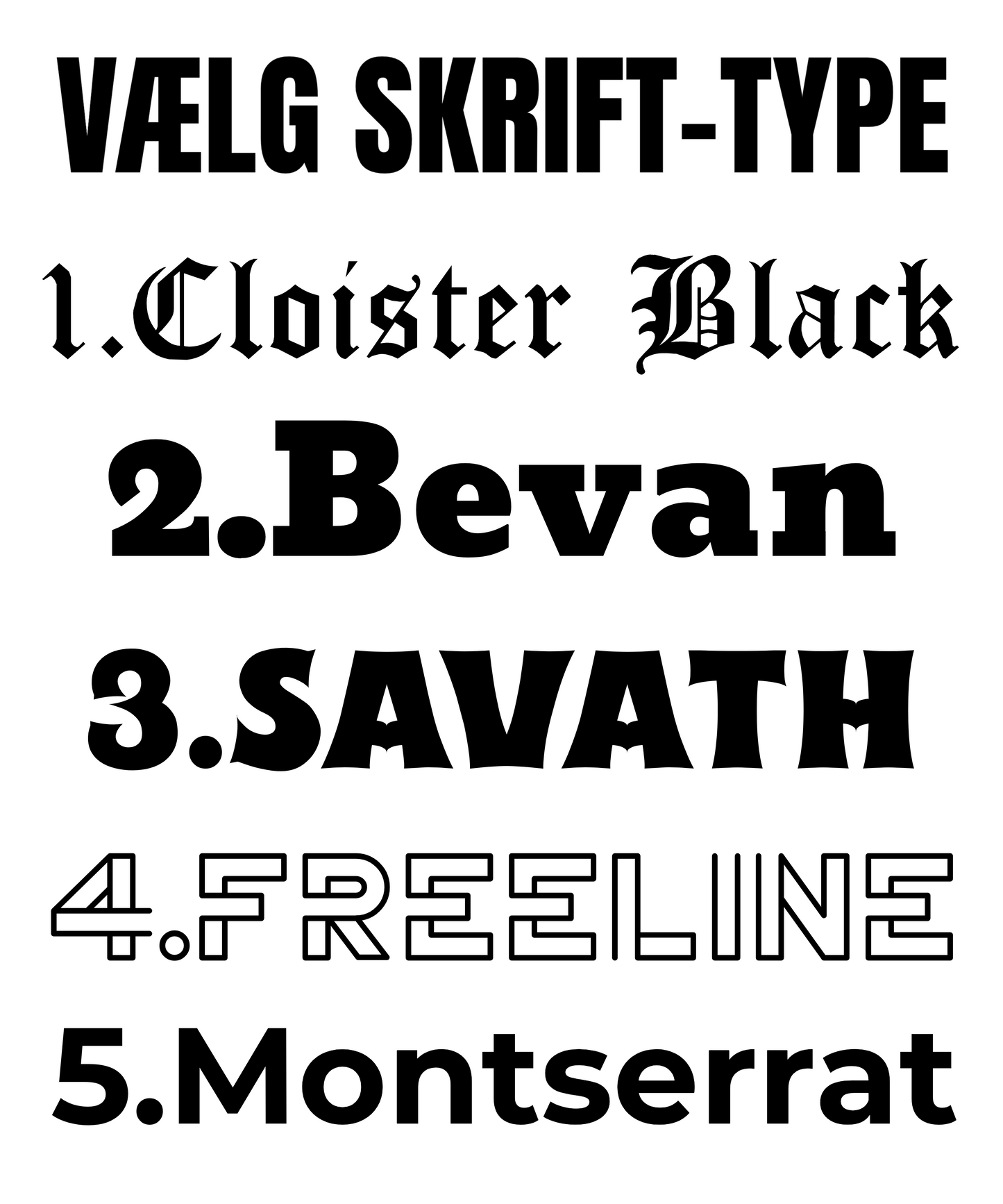 Design selv - T-shirt