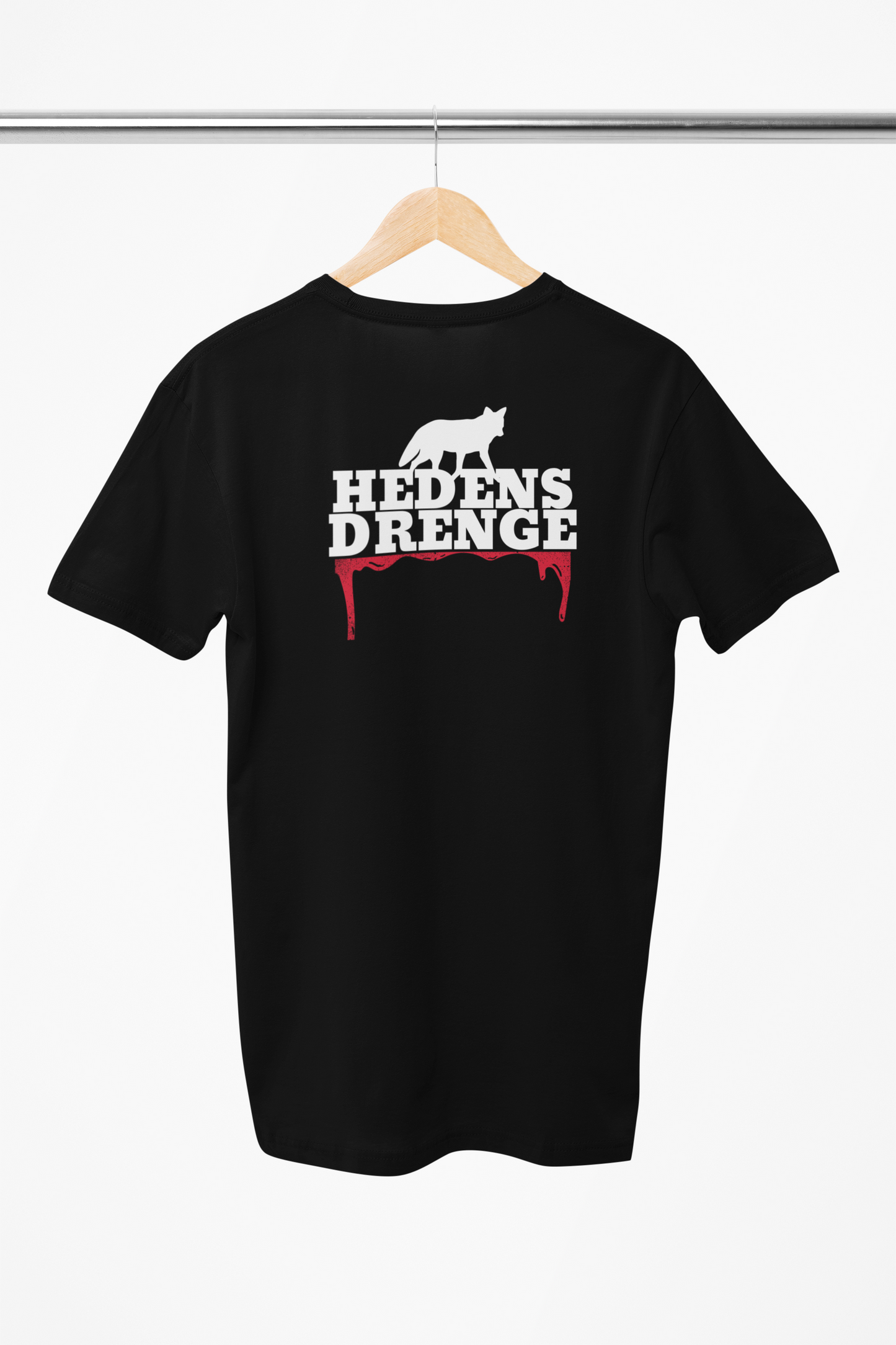 Hedens dreng t-shirt, FCM trøje, FC midtjylland tøj, Hedens drenge trøje, sort t-shirt