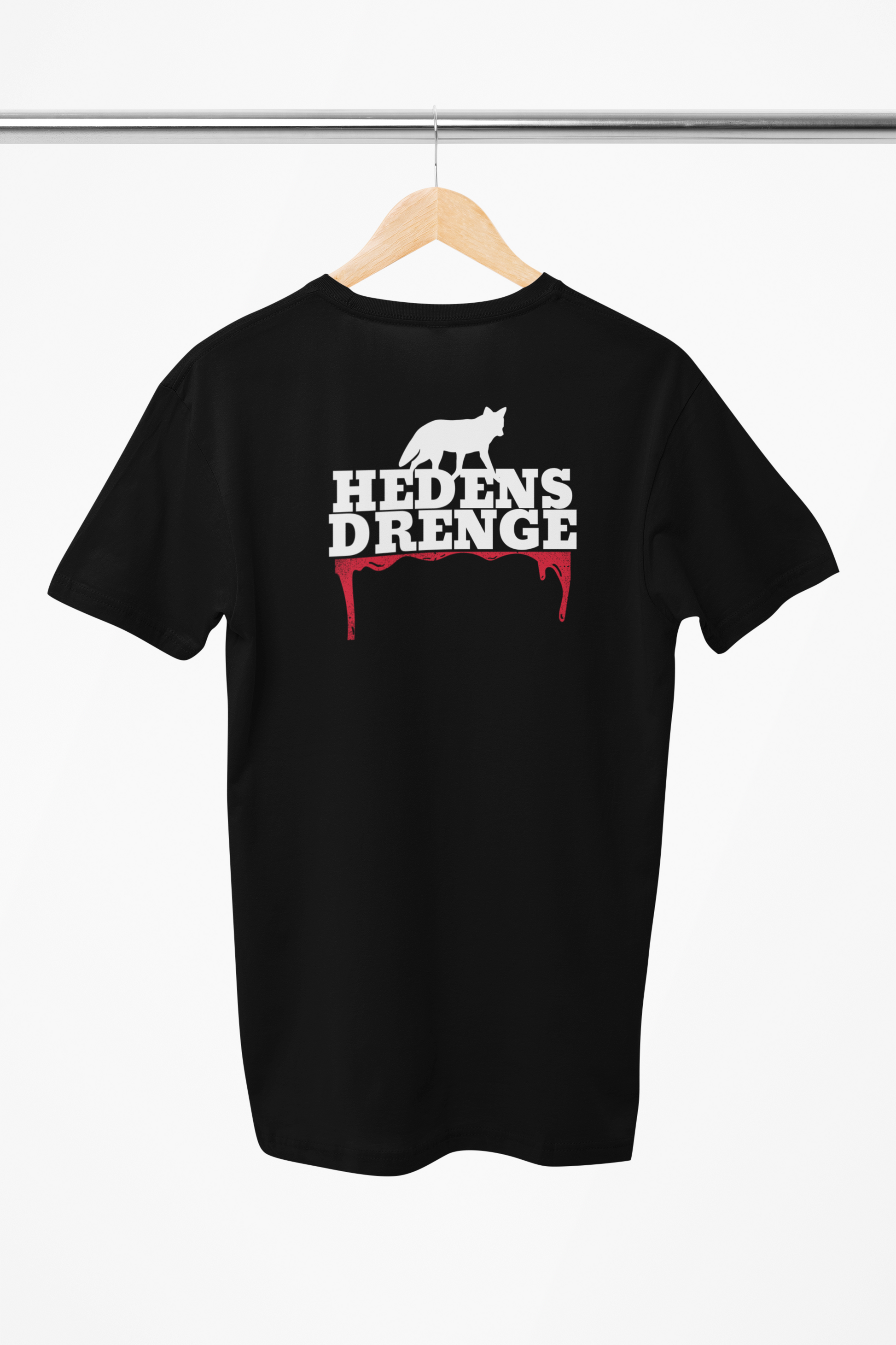 Hedens dreng t-shirt, FCM trøje, FC midtjylland tøj, Hedens drenge trøje, sort t-shirt