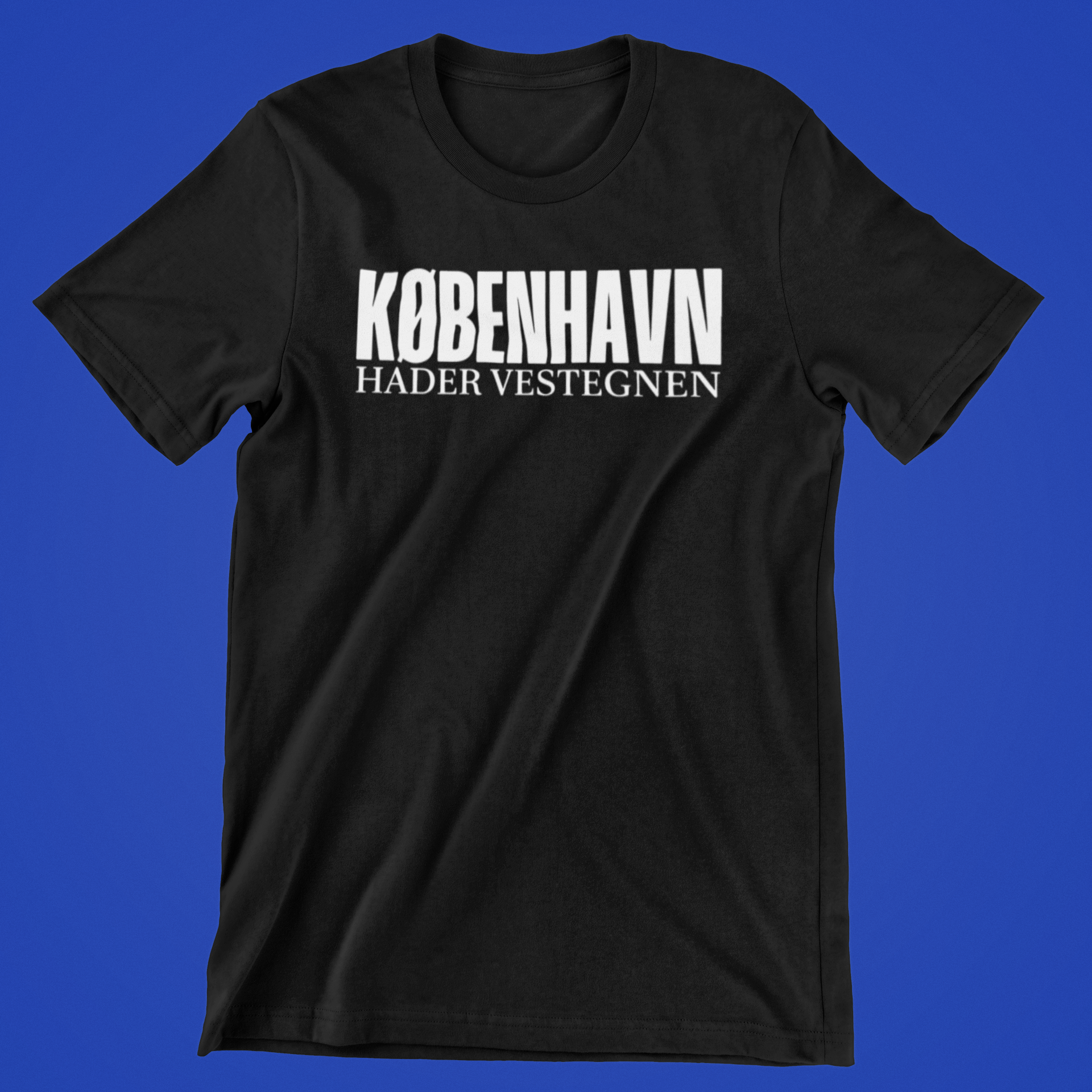 København Hader Vestegnen - sort T-shirt